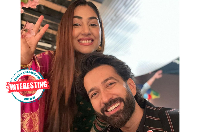 WOW! This is what happens behind the camera when Nakkul Mehta and Disha Parmar are prepping for a crucial scene in Bade Achhe La