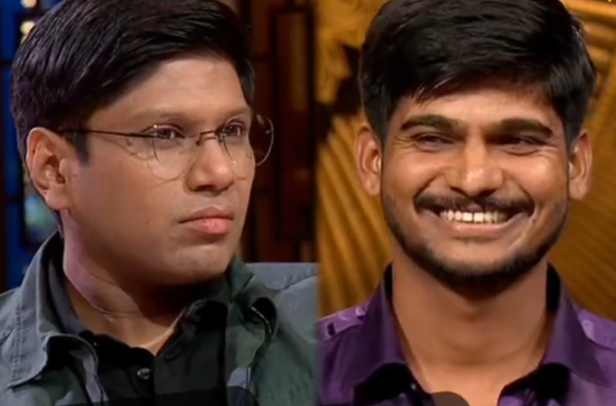 Jugaadu Kamlesh meets Shark Tank India’s Peyush Bansal for lunch