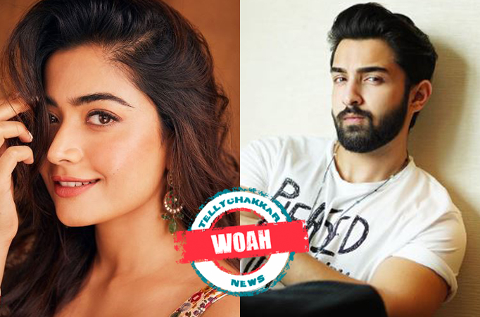 WHOA! Fans go crazy as Bhagya Lakshmi fame Rohit Suchanti chills with Pushpa actress Rashmika Mandanna, says, "Jodi acchi hai"