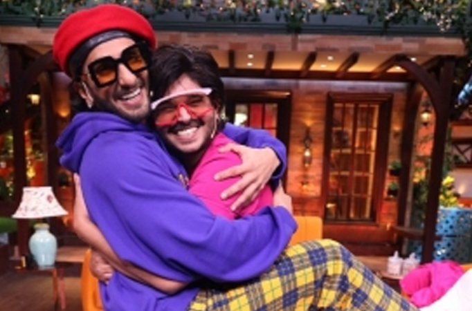 Comedian Sidharth Sagar regales Ranveer with his 'Funveer Singh' act