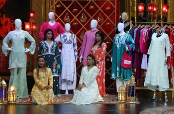 'Shark Tank India 2': Mother-daughter duo's chikankari work impresses judges