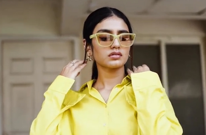 Chic! Priya P Varrier slays her look in shades, take a look