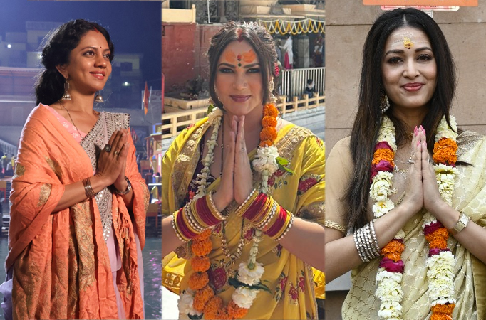 &TV's Rajesh, Anita Bhabi and Yashoda seek blessings at India’s most revered Lord Shiva's temples during Mahashivratri