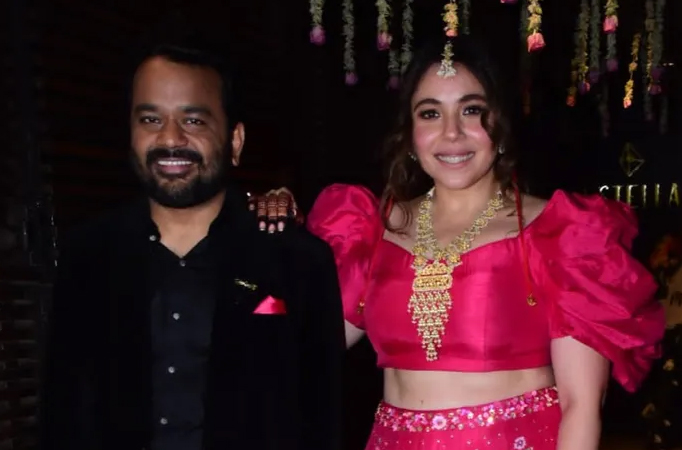 Maanvi Gagroo reposts some unseen pictures of her fun reception with hubby Kumar Varun shared by friends, check them out