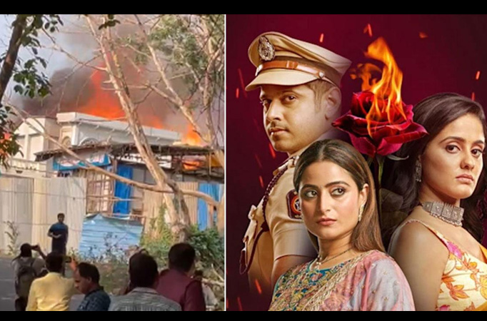 Oh My God! Sets of Ghum Hai Kisikey Pyaar Meiin, Ajooni and Bani Chow Home Delivery caught on fire