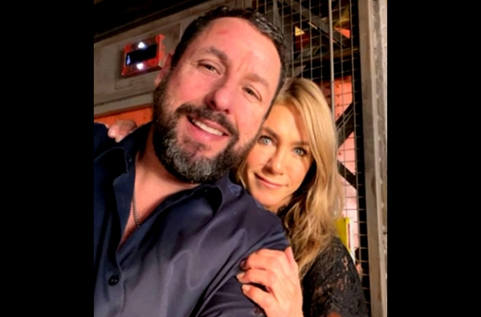 Jennifer Aniston, Adam Sandler bond over their 'weird sense of humour'