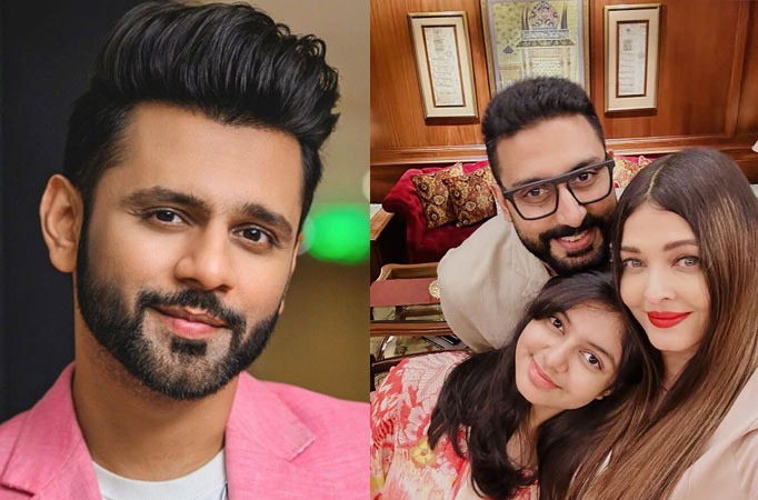 Rahul Vaidya, Abhishek Bachchan, Aishwarya Rai Bachchan