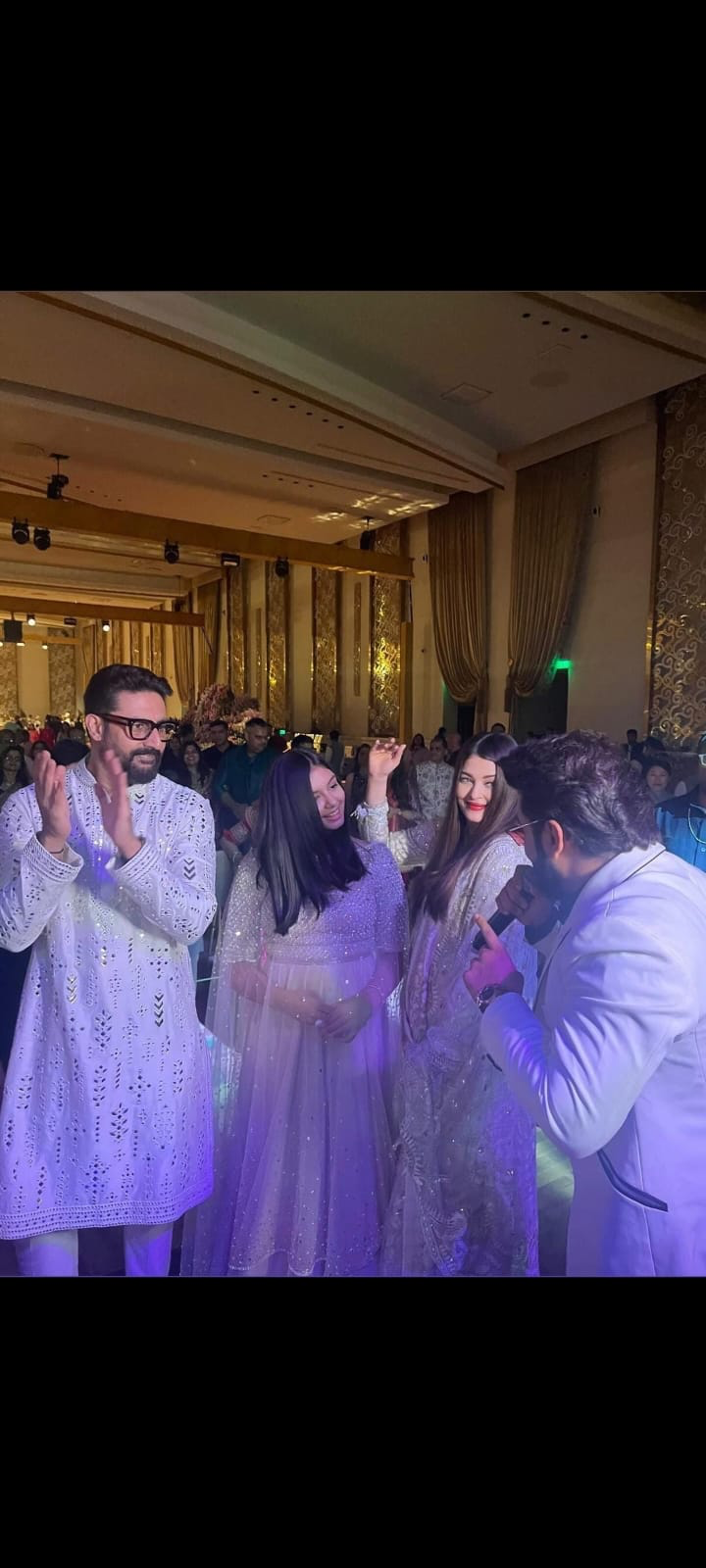 Rahul Vaidya, Abhishek Bachchan, Aishwarya Rai pic 3