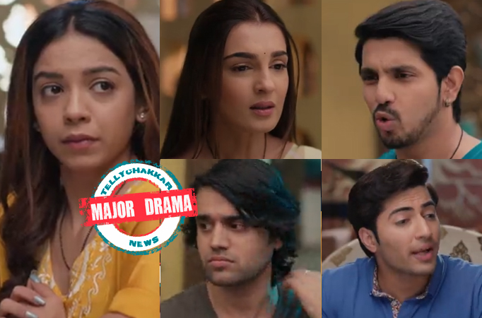 MAJOR DRAMA! Rishita catches Dhara, Shiva, Krish and Dev stealing in StarPlus' Pandya Store 