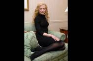 Nicole Kidman loves black tights