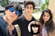 SRK with his children