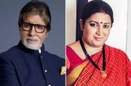 Amitabh Bachchan & Smriti Irani