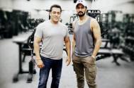 'Sultan & Pehlwaan': Sudeep poses with Salman Khan