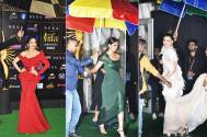 IIFA Awards 2019: Despite rains, stars make a glamorous entry with an umbrella 