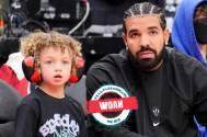 DRAKE WITH HIS SON