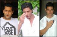 Salman Khan, Shah Rukh Khan and Aamir Khan