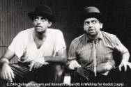 (L)Shiv Subrahmanyam and Kenneth Desai (R) in Waiting for Godot (1979)