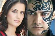 Katrina Kaif and Aamir Khan