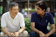 Ang Lee with Suraj Sharma