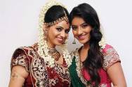 Deepika Singh with her sister