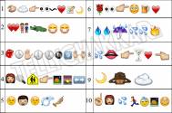 Guess the names of popular Hindi songs from emoticons