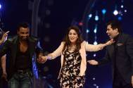Remo, Madhuri and Karan performed 'tango' on the stage of Jhalak