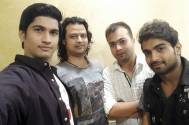 Raja Hasan records song for Sandesh Gour