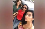Charu Asopa meets THESE TWO Mere Angne Mein co-stars