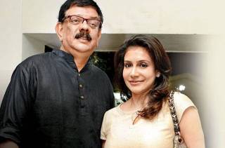 Director Priyadarshan and wife Lissy 