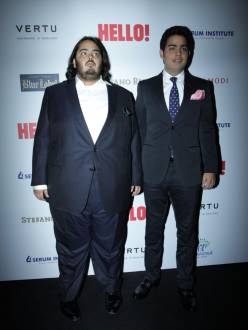 Mukesh Ambani's son Akash and Anand Ambani