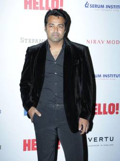 Indian tennis player Leander Paes