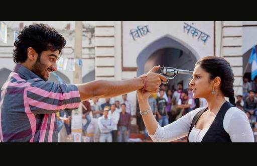 Arjun Kapoor and Parineeti Chopra in Ishaqzaade