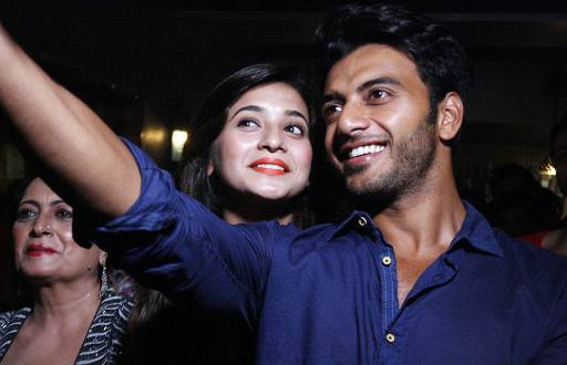 Shivani Surve and Vikram Singh Chauhan