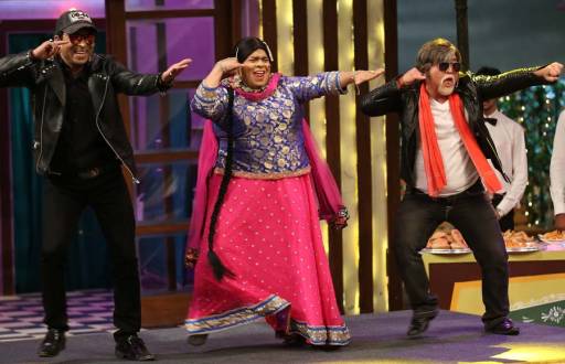 Remo, Vaibhavi and Terence on The Kapil Sharma Show