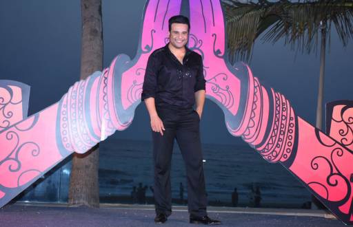 Krushna Abhishek at the launch of India Banega Manch