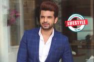 Karan Kundra, Crystal,  Red and Royal Blue Suit, Modish and Comfortable Outfit