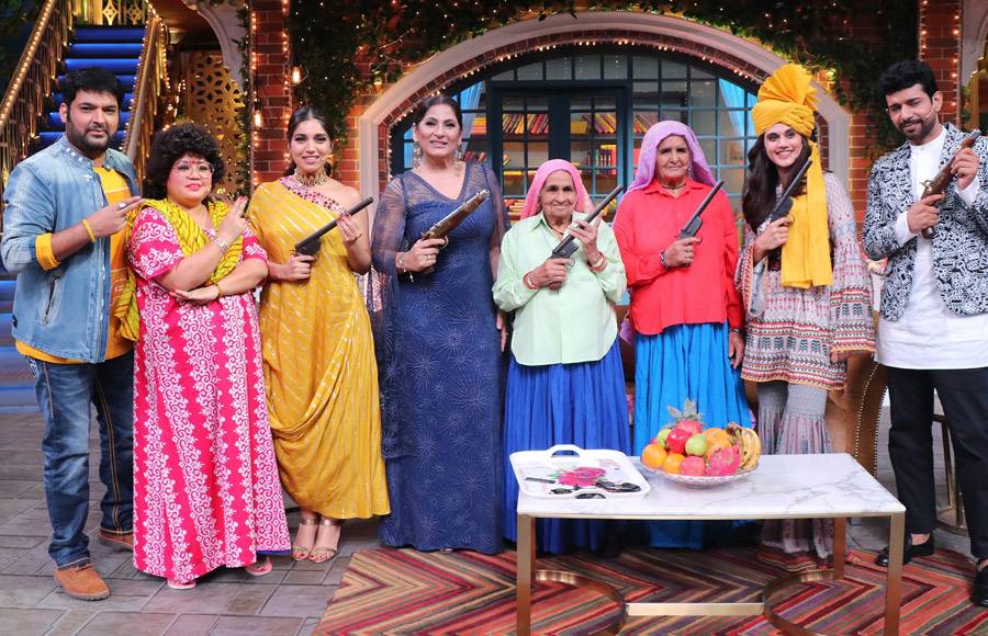 Cast of Sand Ki Aankh and Made in China on The Kapil Sharma Show