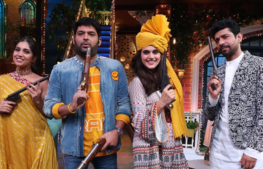 Cast of Sand Ki Aankh and Made in China on The Kapil Sharma Show